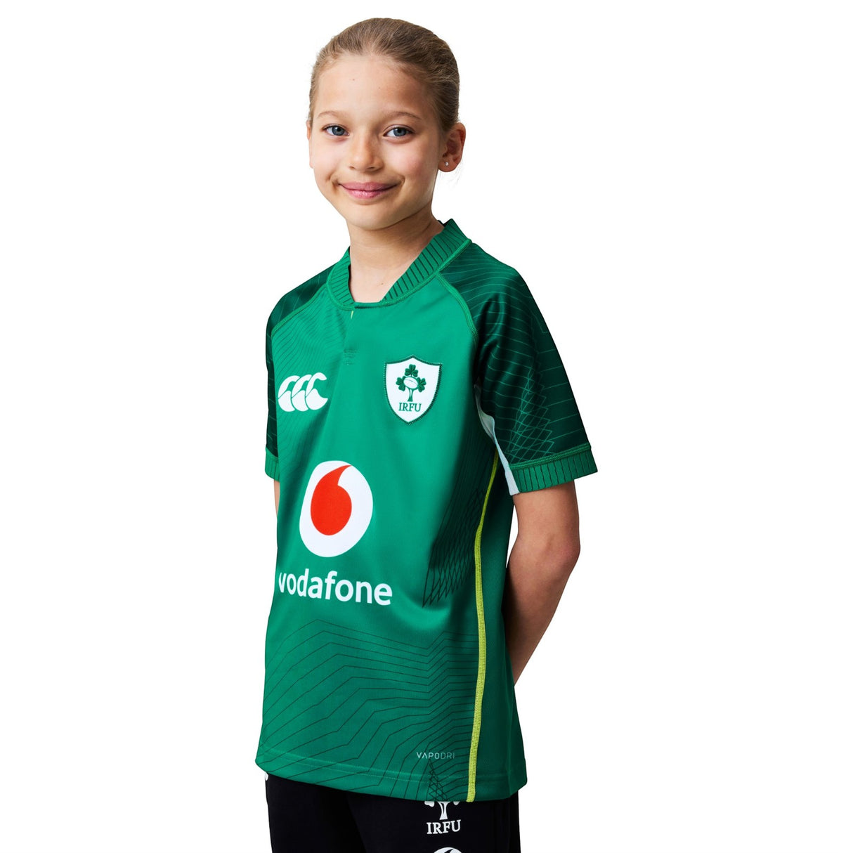 Canterbury IRE Jr Kid Hom Pro Jsy 26 Grn