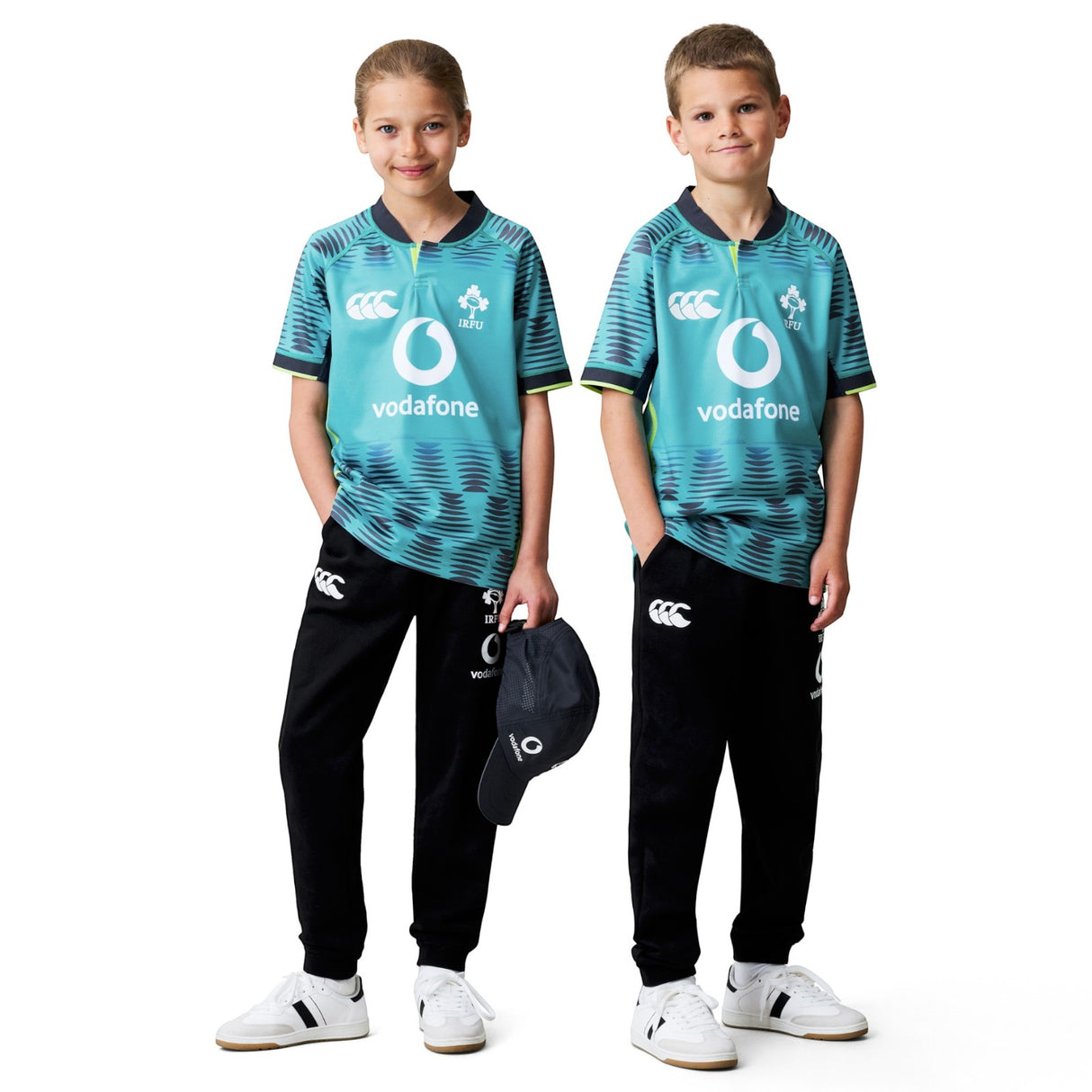 Canterbury IRE Kid Pre Game Pro Jsy Blue