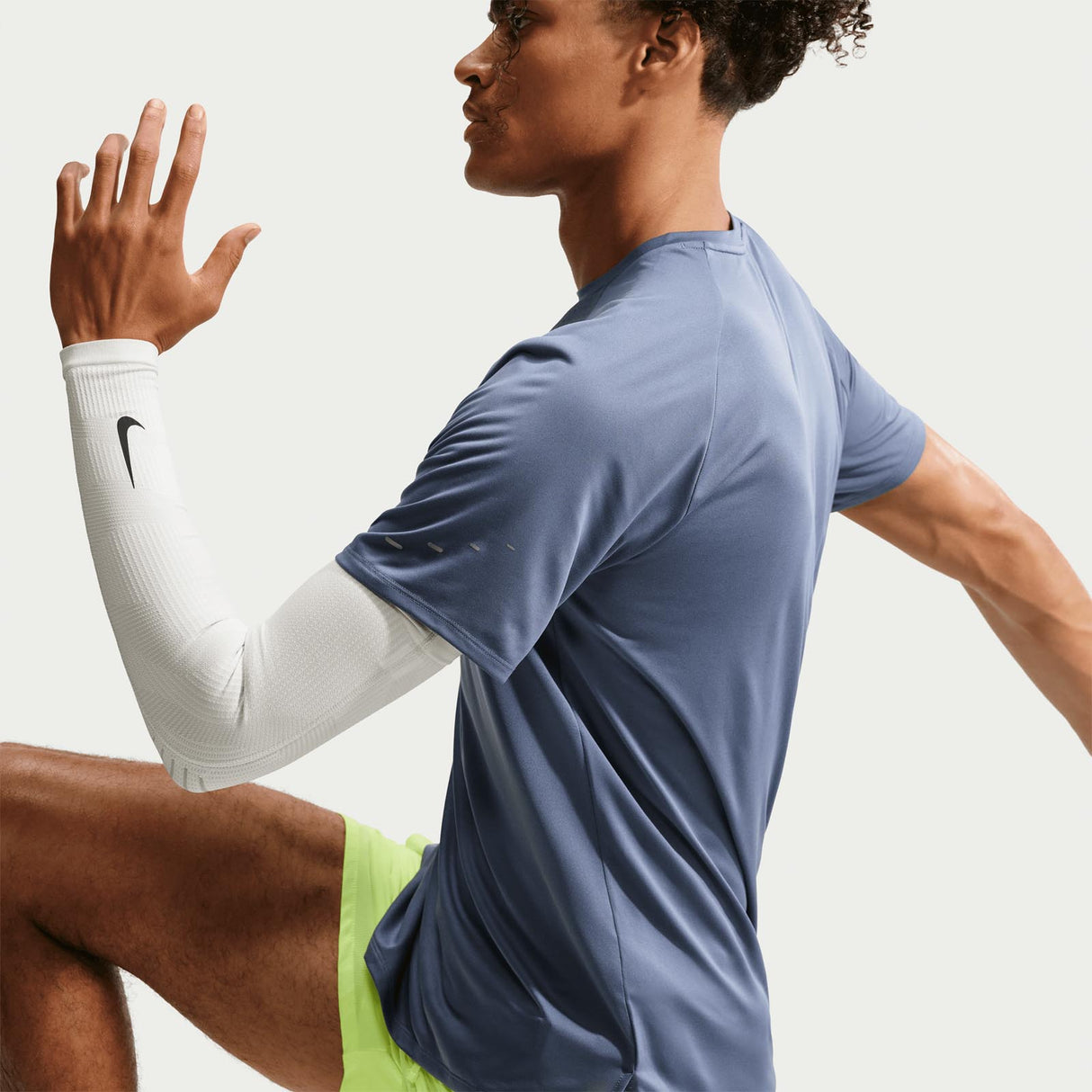 Nike Mens DF adv Stride SS Top Blue