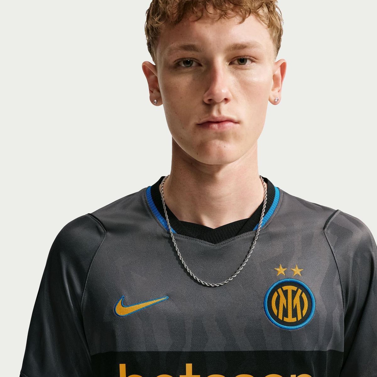 Nike Inter 26 Third Jersey Grey