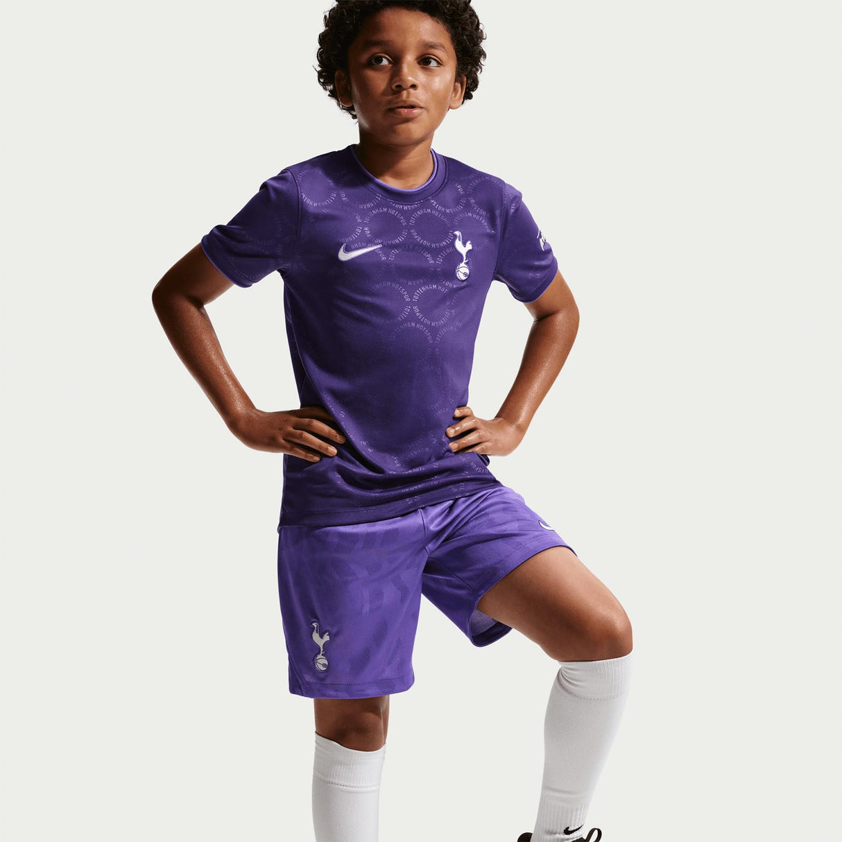 Nike THFC 26 Kids Third Short Puple