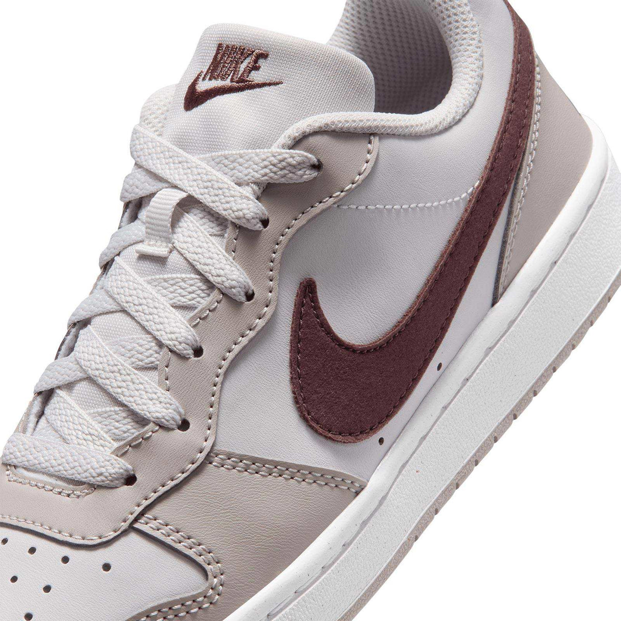 Nike Court Borough Low Ess Kids Gry/Mrn
