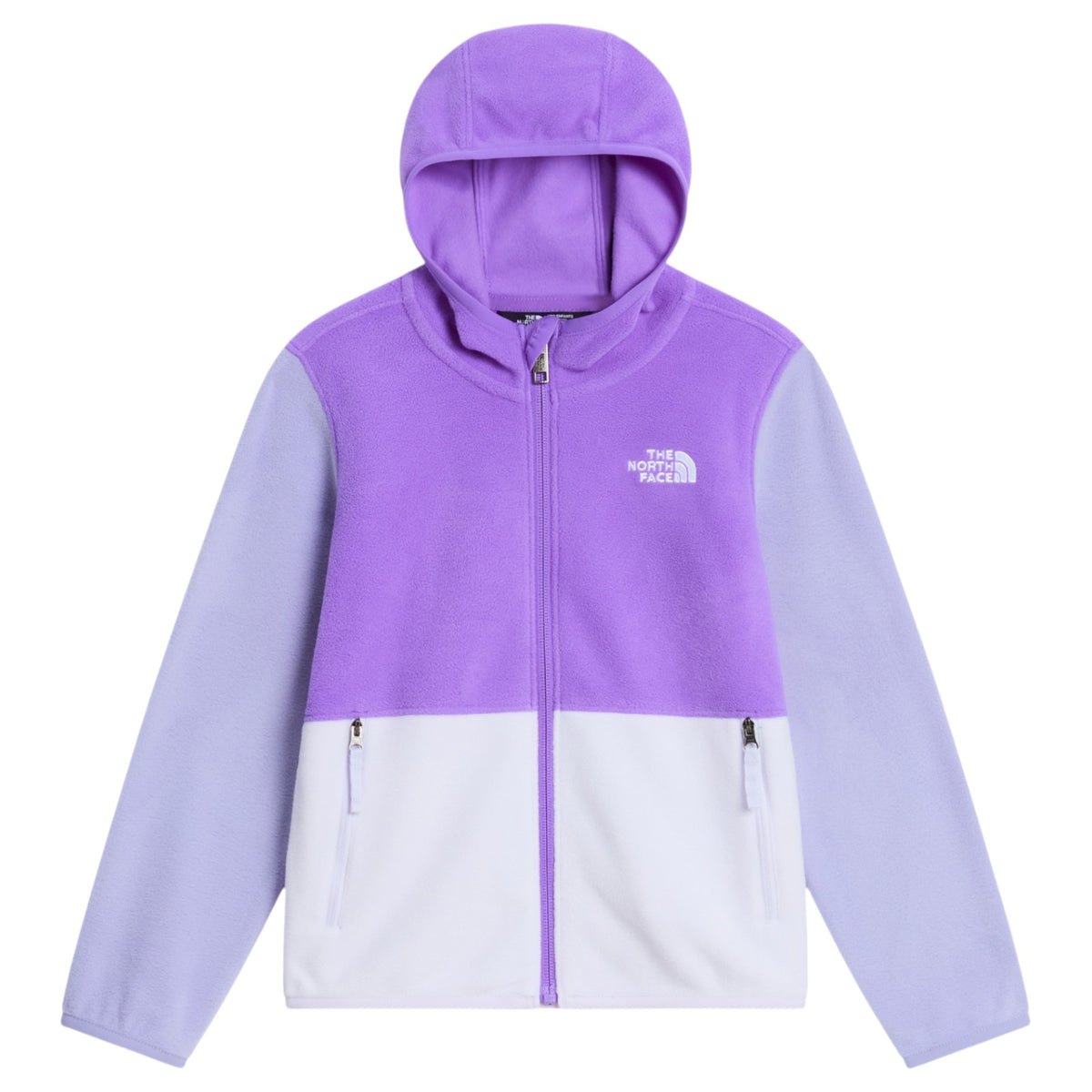 TNF Jr Kid Glacier FZ Hoody Elevation Wh