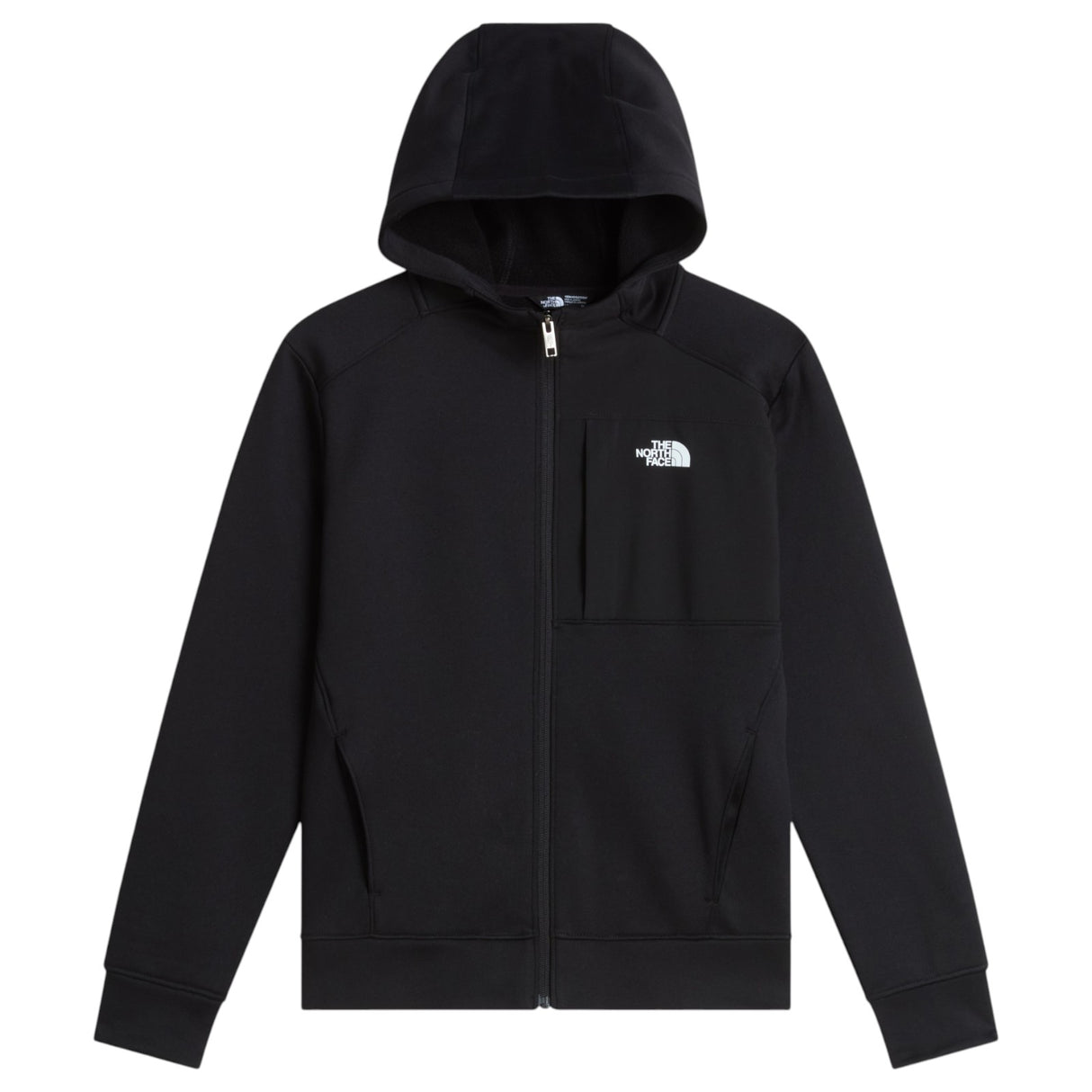 TNF Teen Performance Flce FZ Hoody Black