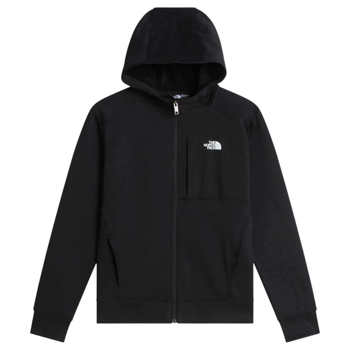 TNF Teen Performance Flce FZ Hoody Black