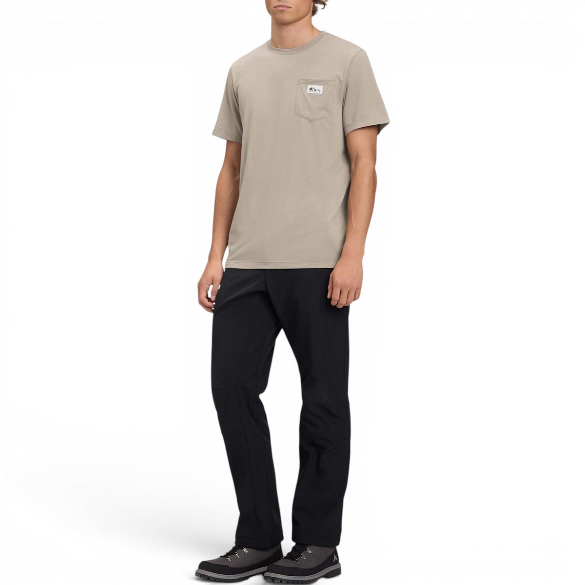 MCKINLEY M Eelis T-Shirt SS Brown