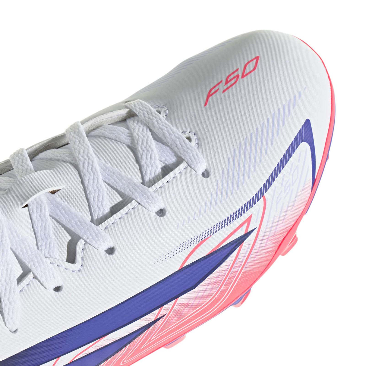 adidas Kids F50 Hyperfast Club FG White