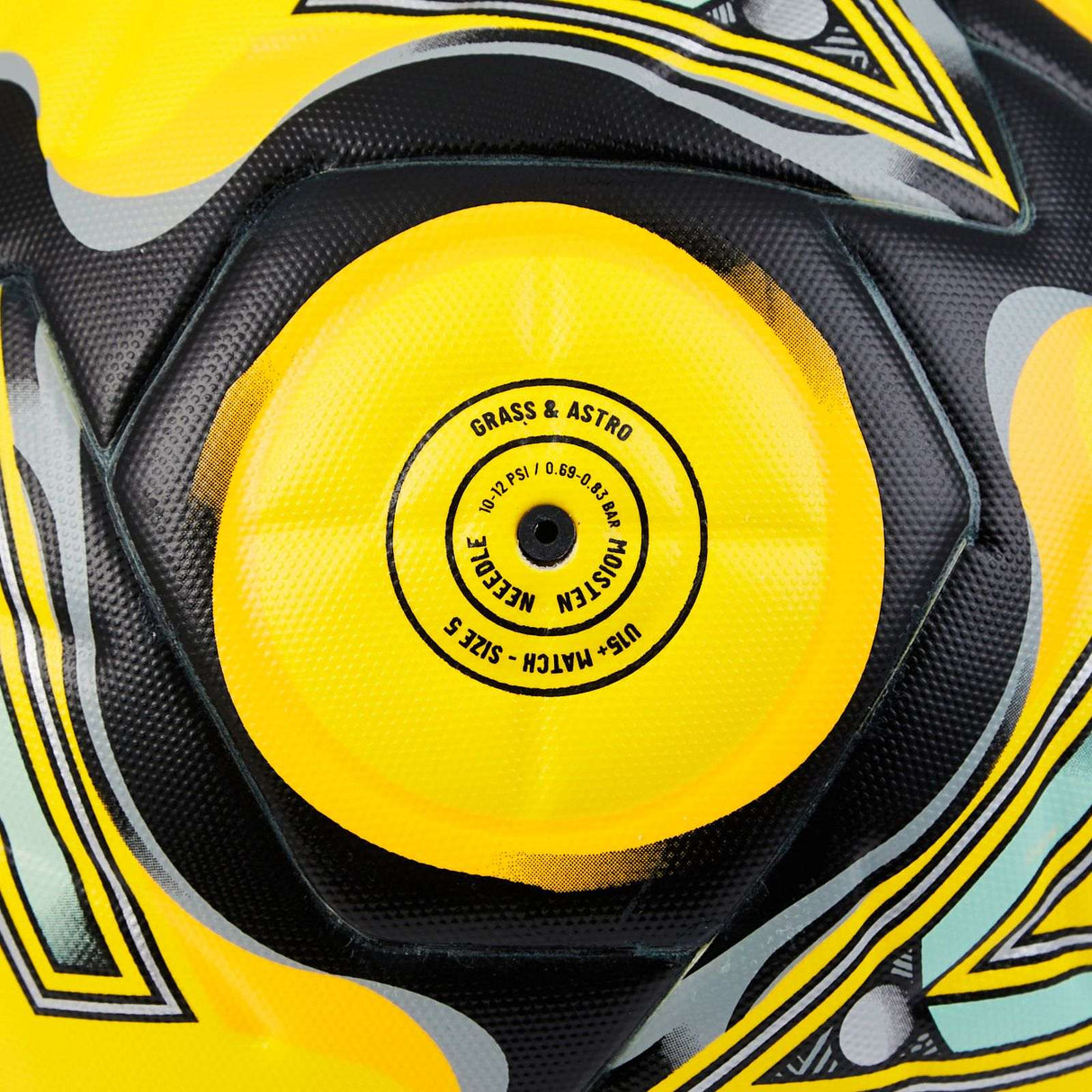 Mitre Delta Evo 24 Football 5 Yellow