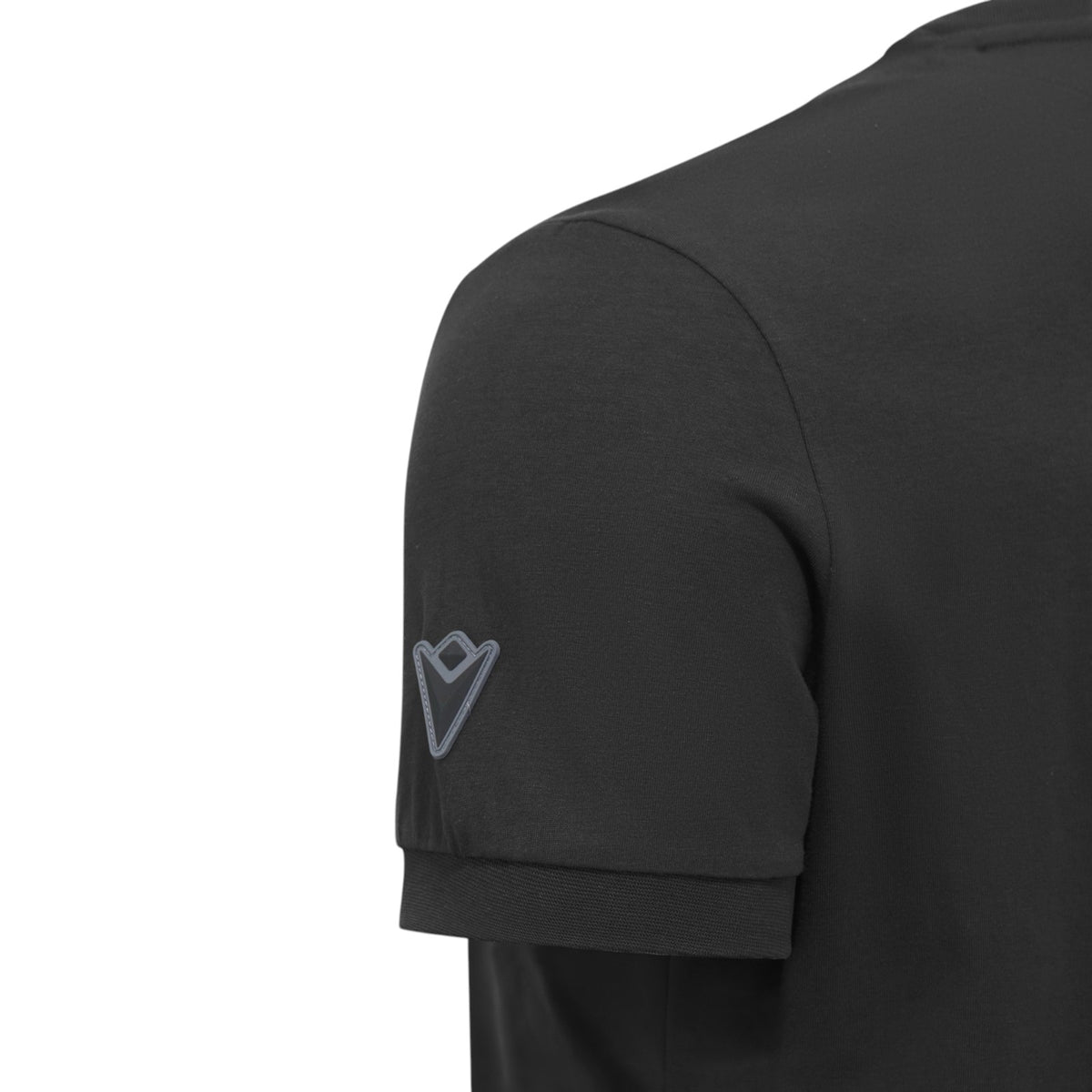 Macron BARB M26/27 Ath Cotn Polo SR Blk