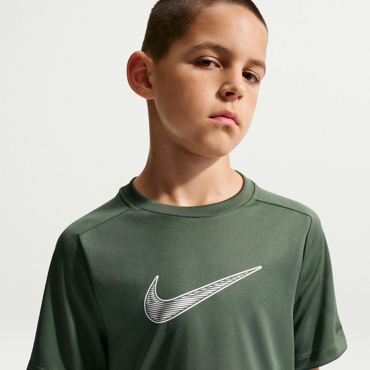 NIKE KIDS DF MULTI SS TOP HBR Green