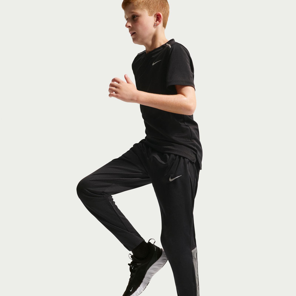 NIKE KIDS DF MILER WNT KNIT PANT Black