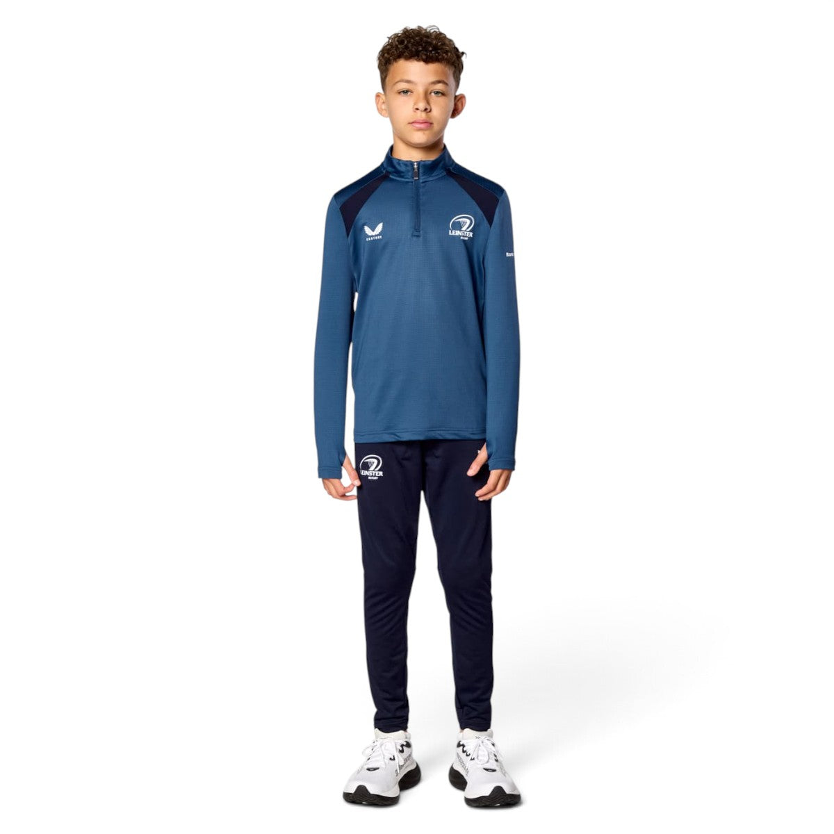 Castore Leinster 26 Kid Mid QZ Top Navy