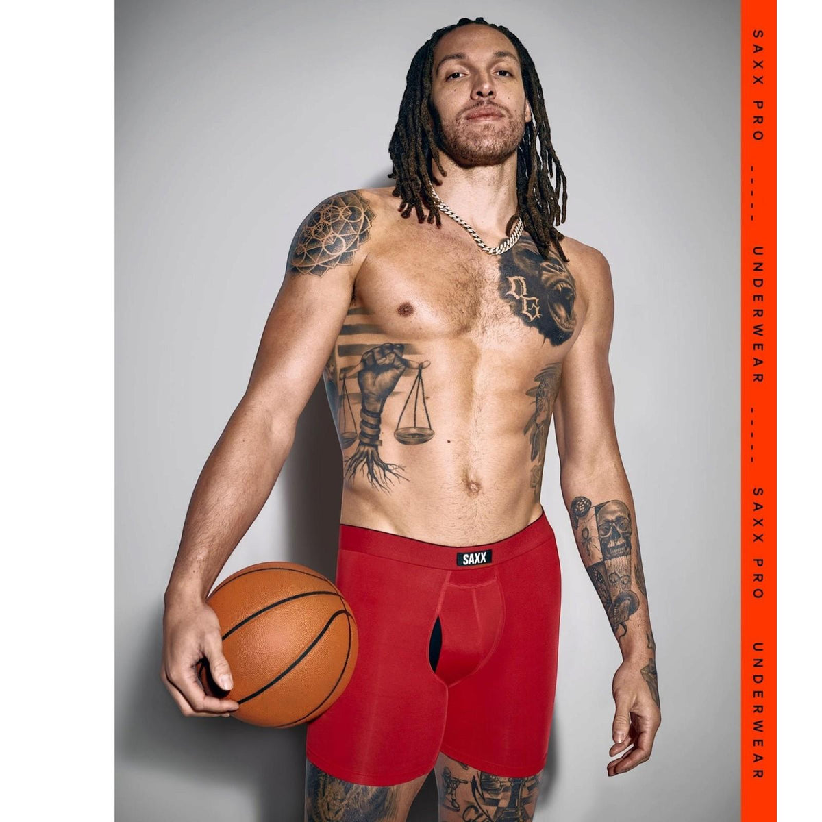Saxx Sport Mesh Mens Performance Boxer Briefs - 3 Pack