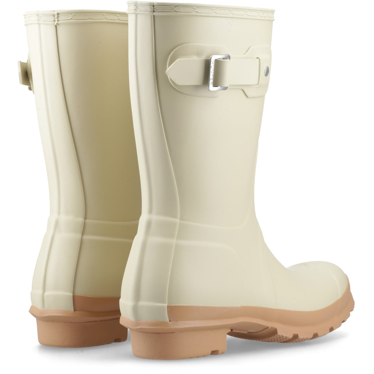 Hunter Womens Original Short Wellington Boots Gravel