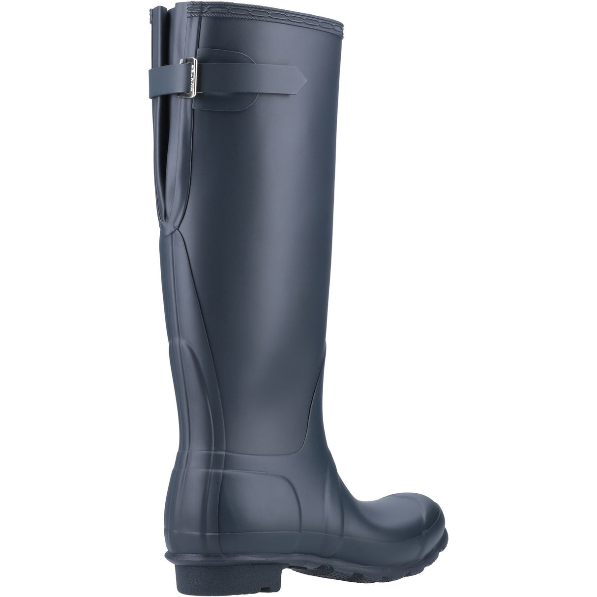 Hunter Womens Original Tall Back Adjustable Wellington Boots Navy