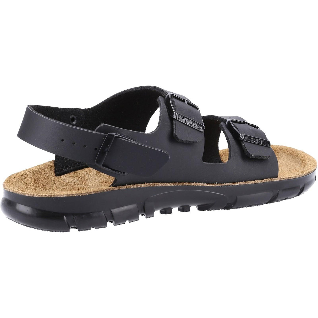 Birkenstock Mens Kano Birko-Flor Sandal Black