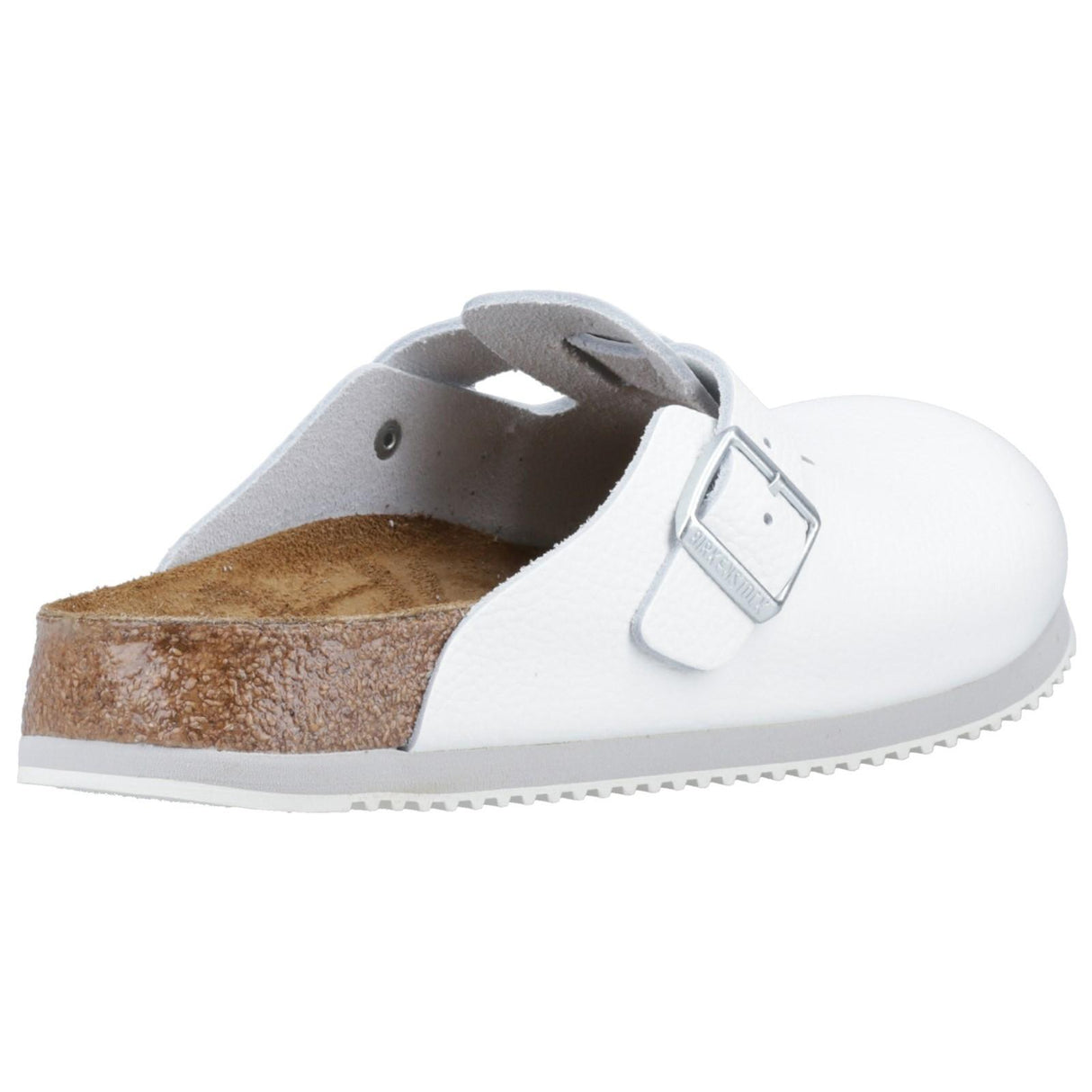 Birkenstock Mens Boston Mule White