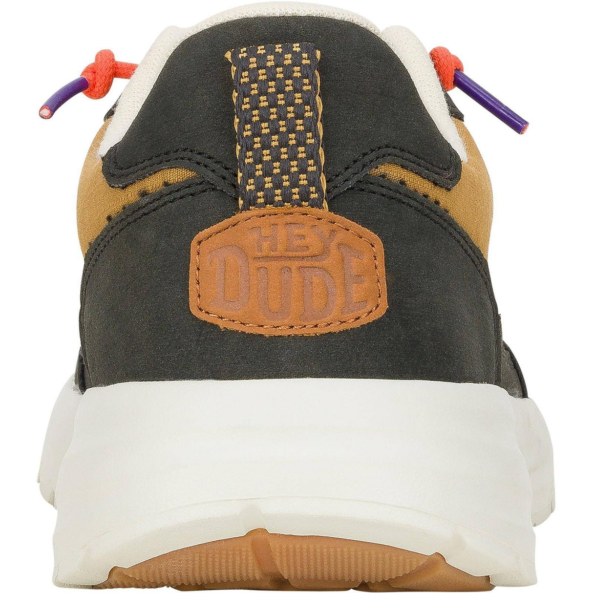 HEYDUDE Mens Sirocco Alta Hype Trainers Walnut