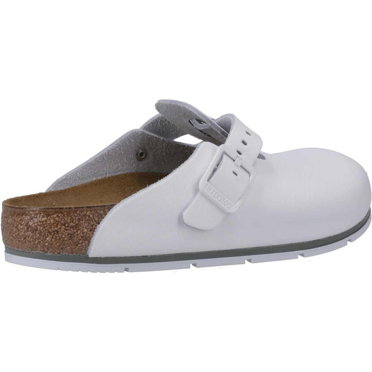 Birkenstock Womens Boston Pro Mule White