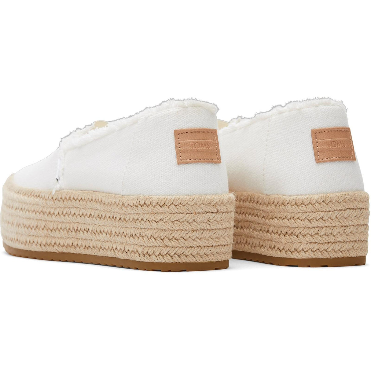 TOMS Womens Valencia Espadrille White