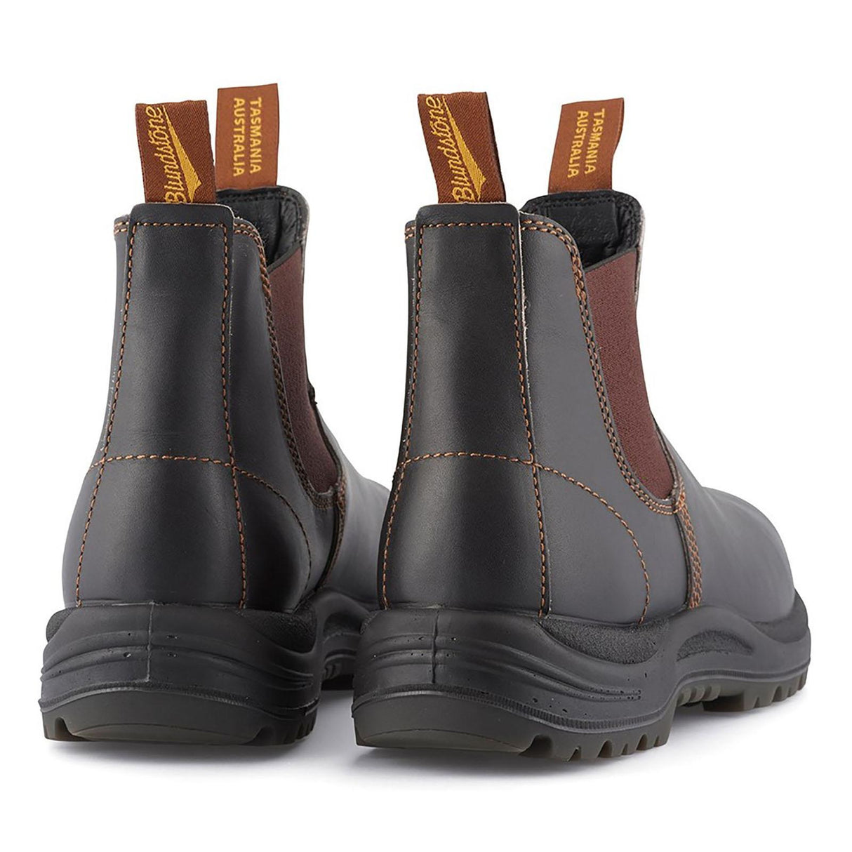 Blundstone Unisex 192 Industrial Safety Boot Stout Brown