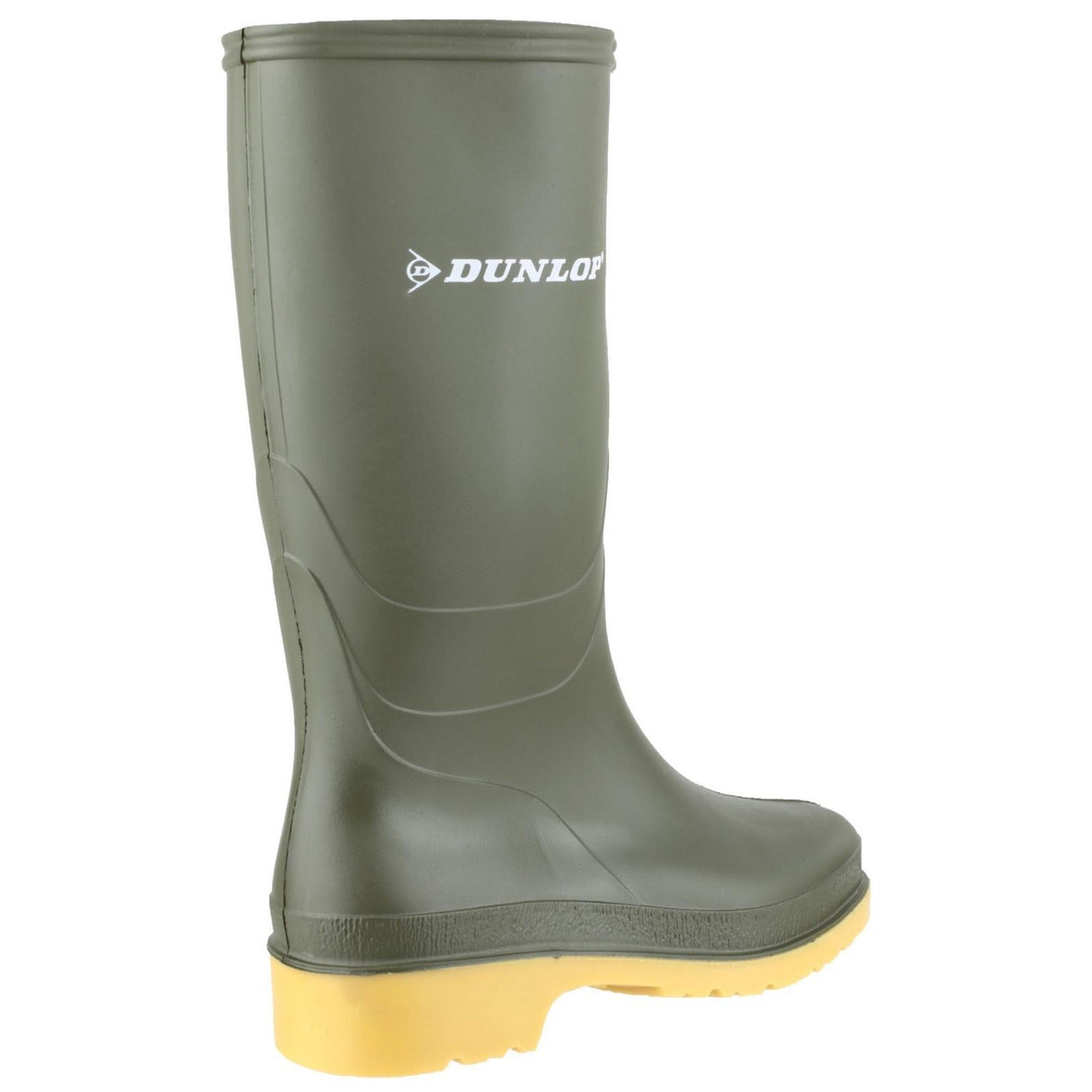 Dunlop Kids Dulls Wellington Boot Green