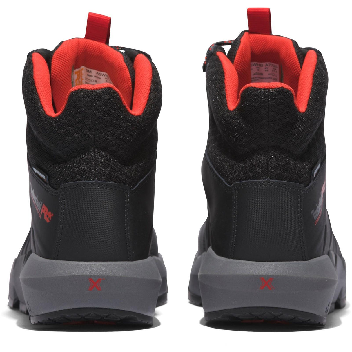 Timberland Pro Mens Morphix 6" Safety Boot Black/Red