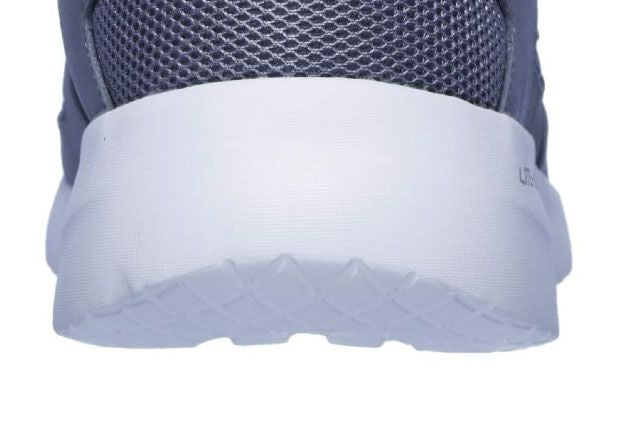 Skechers Mens Dynamight 2.0 Lace Up Memory Foam Trainer Grey