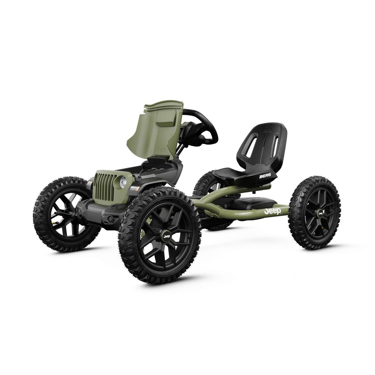 BERG Jeep® Buddy Wrangler Green Go-Kart