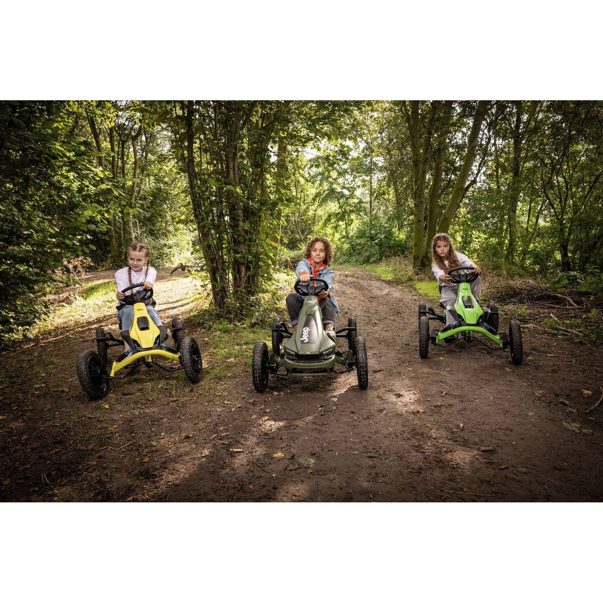 BERG Rally DRT Yellow 3 Gears Go-Kart