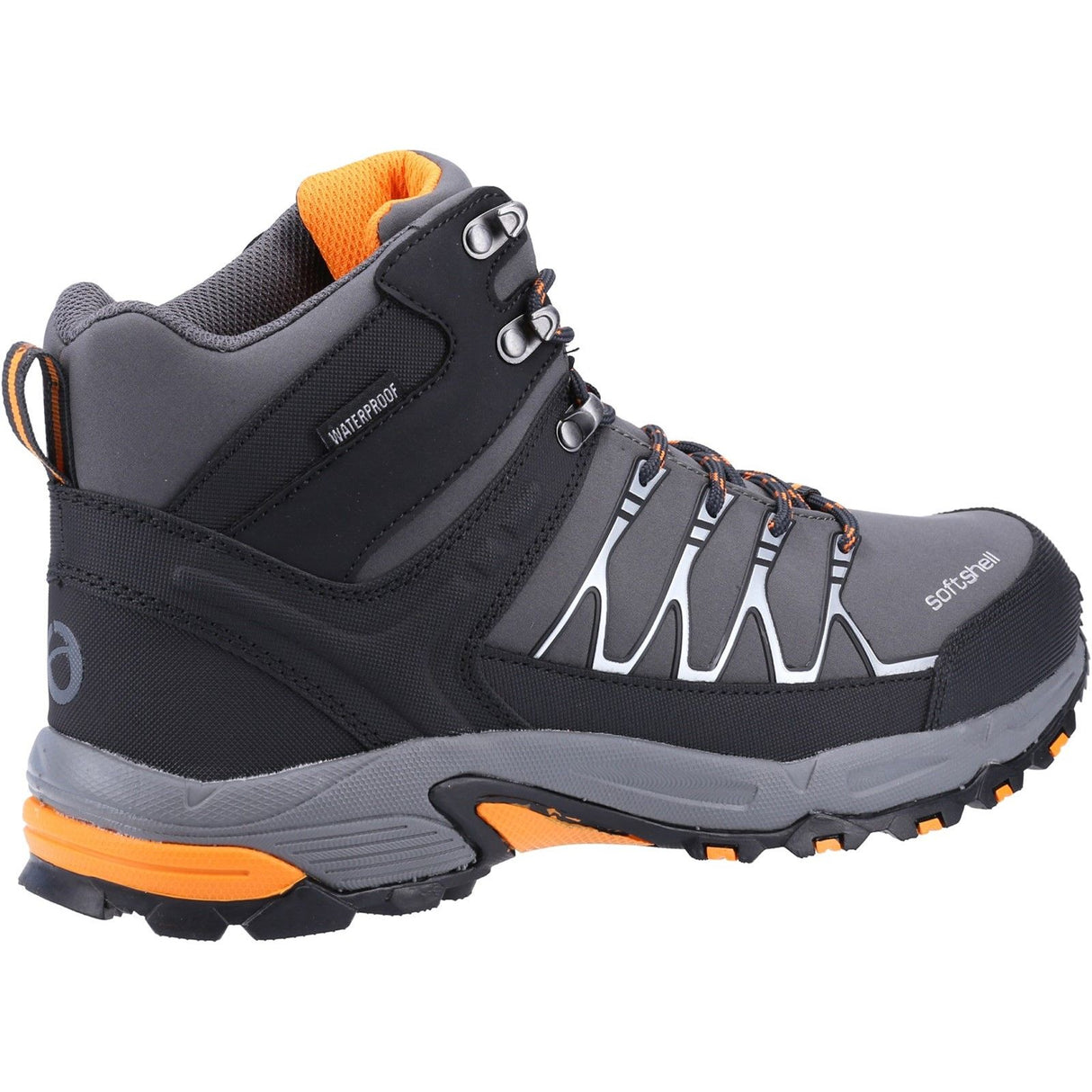 Cotswold Mens Abbeydale Mid Hiker Grey/Orange