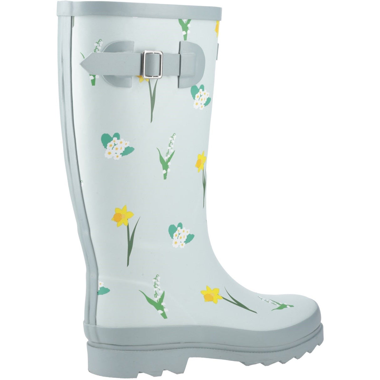 Cotswold Womens Wildflower Tall Wellingtons Mint