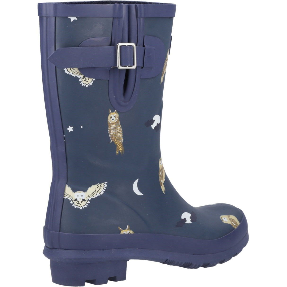 Cotswold Womens Woodland Mid Wellingtons Owls