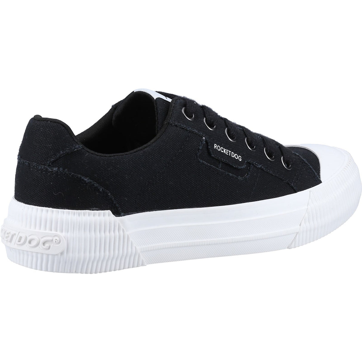 Rocket Dog Womens Cheery 12A Canvas Shoes Black