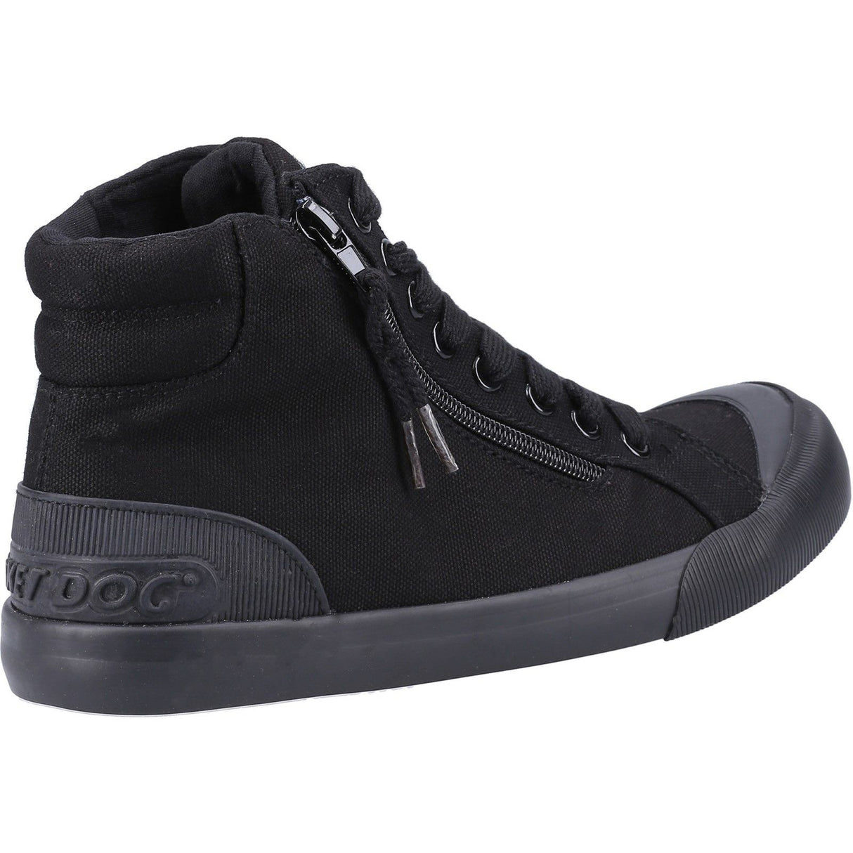 Rocket Dog Womens Jazzin Hi 12A Canvas Shoes Black