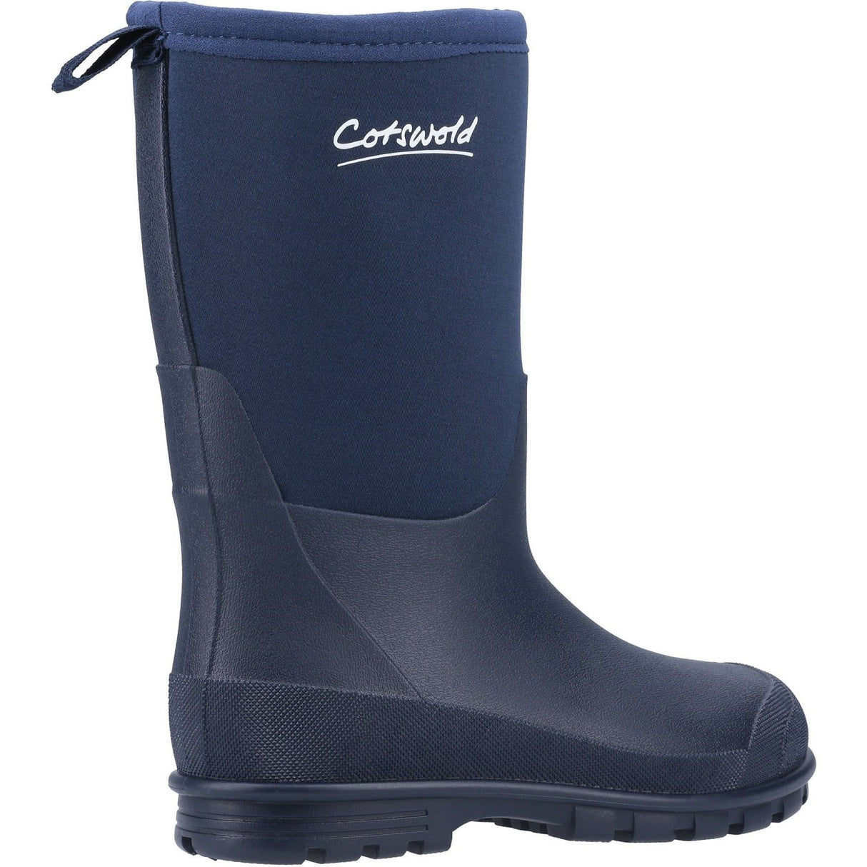Cotswold Junior Kids Hilly Neoprene Childrens Wellington Boot Navy