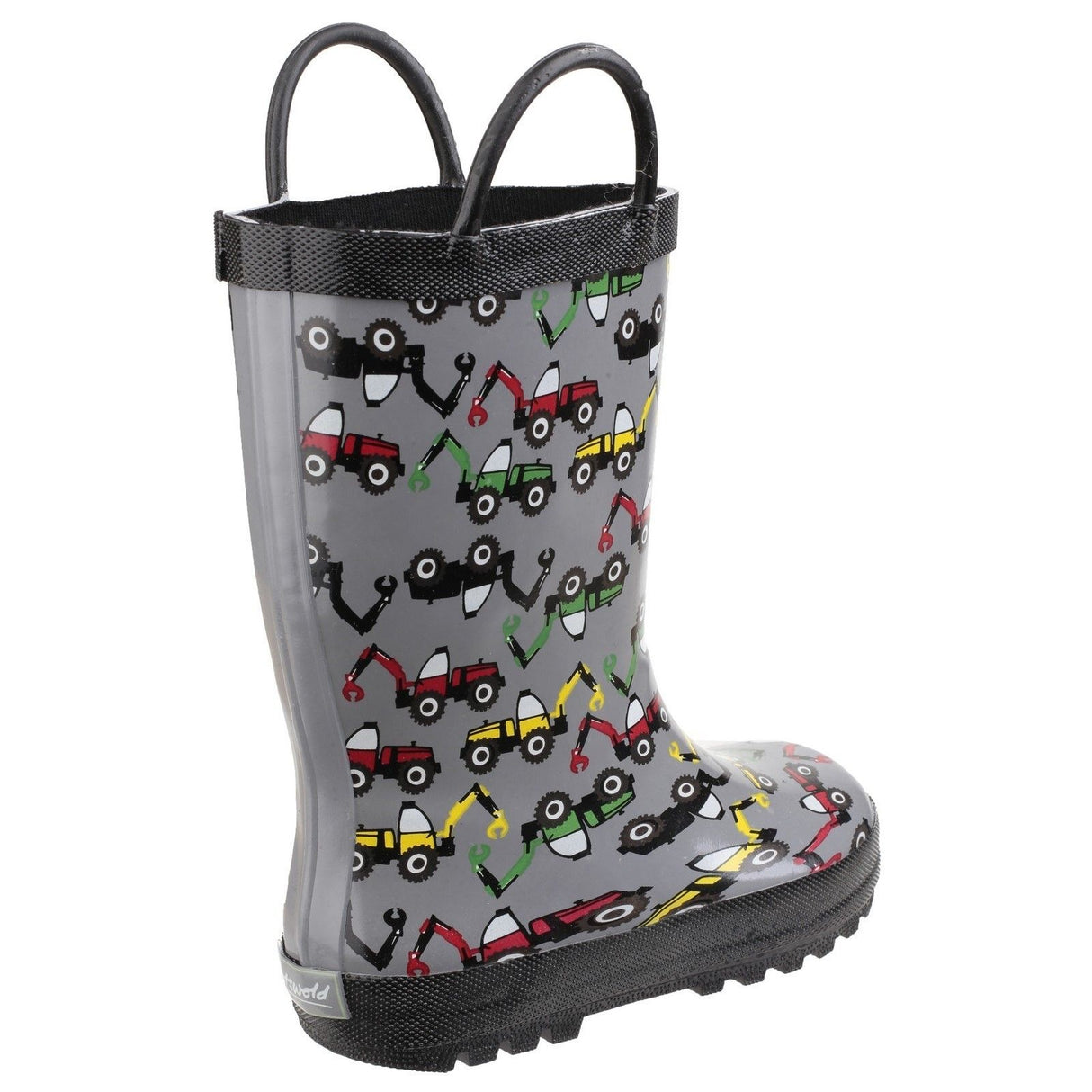 Cotswold Junior Kids Puddle Waterproof Pull On Boot Digger