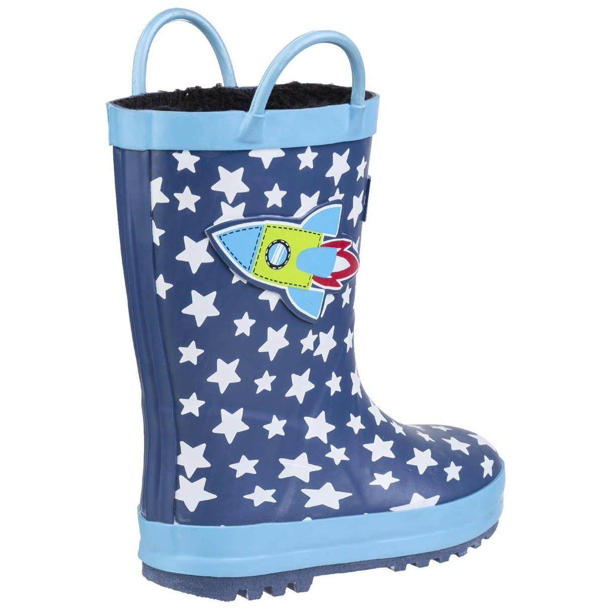 Cotswold Junior Kids Sprinkle Junior Wellington Boot Dark Blue
