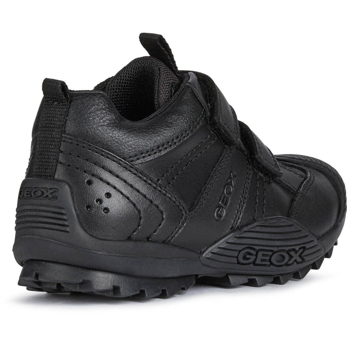 Geox Boys J Savage A Touch Fastening Trainers Black