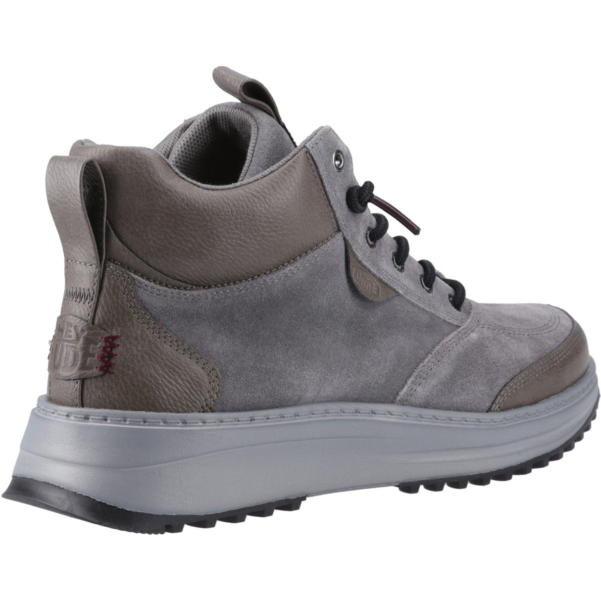 HEYDUDE Mens Tahoe Classic Boot Granite Grey/Multi