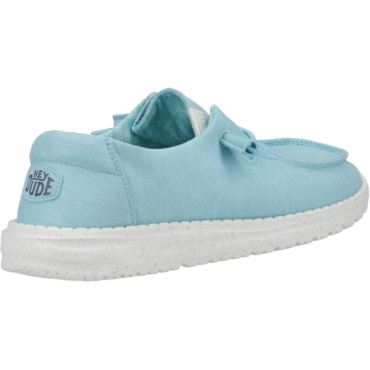 HEYDUDE Womens Wendy Canvas Shoe Turquoise