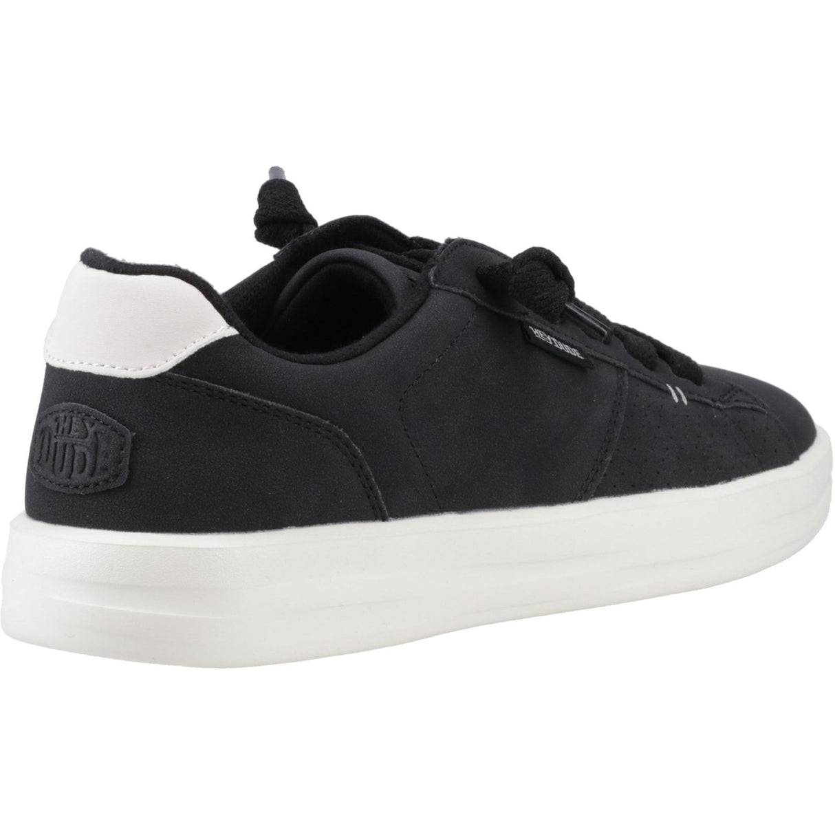HEYDUDE Womens Karina Duo Classic Trainer Black