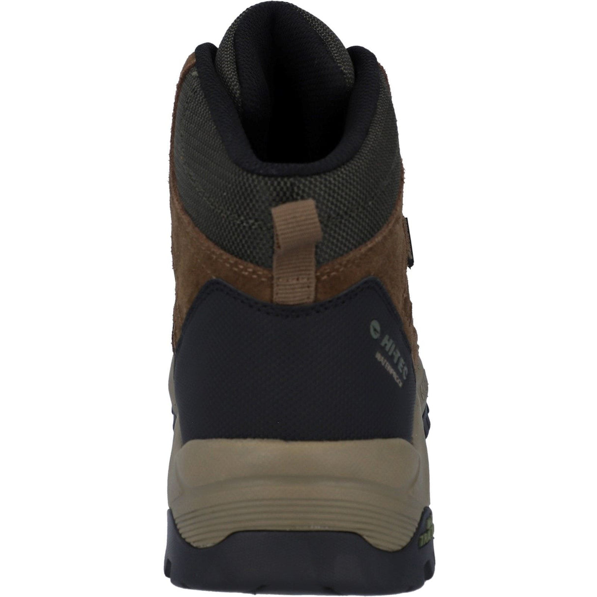 Hi-Tec Mens Bandera Expedition Mid Wide Boots Smokey Brown/Khaki