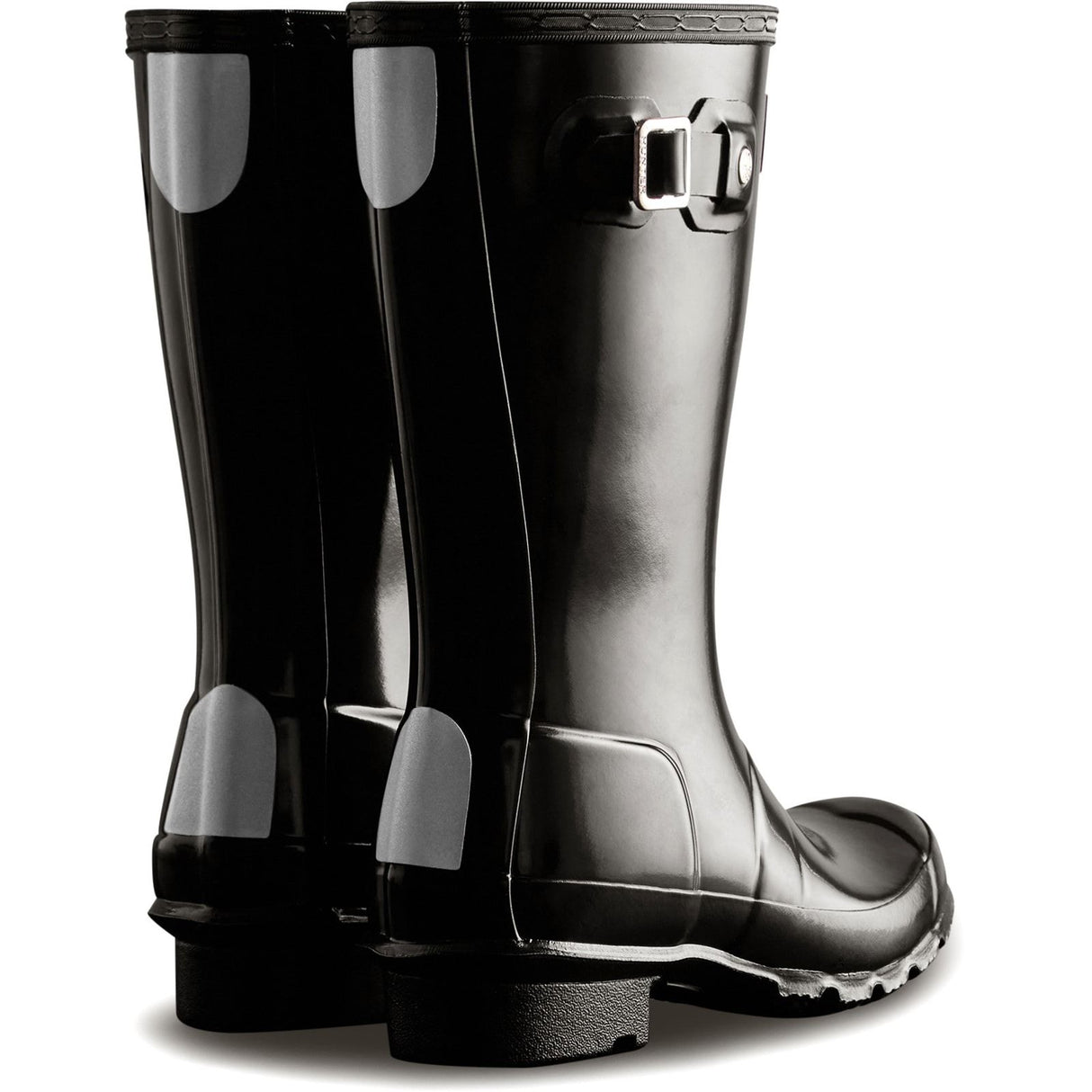 Hunter Kids Junior Originals Gloss Boot Black