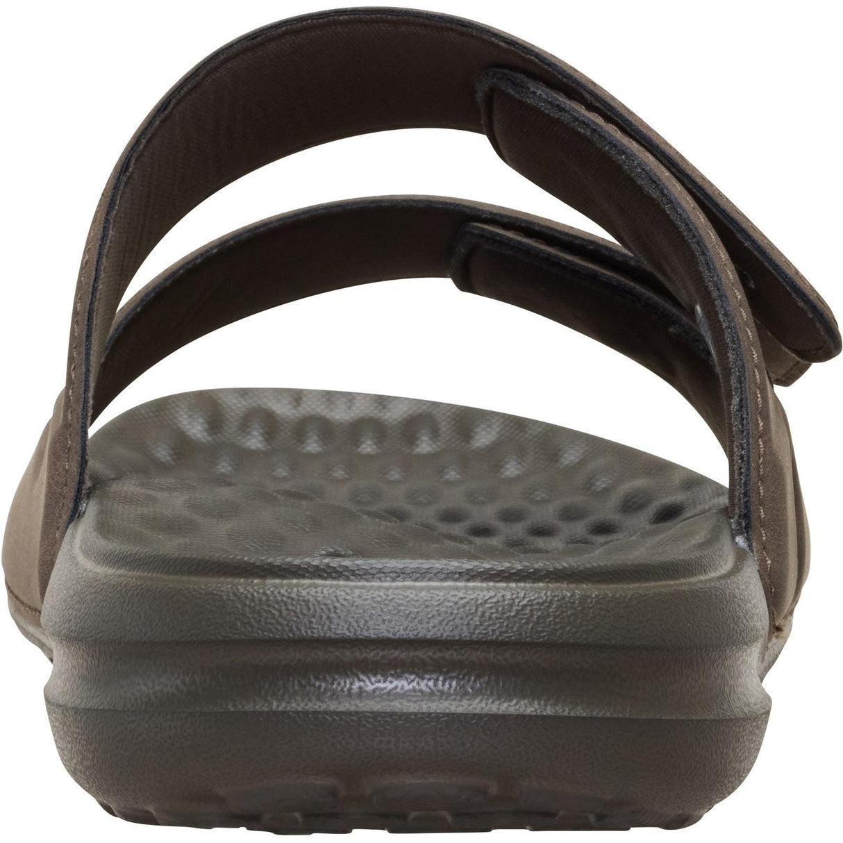 HEYDUDE Mens Wave 2 Strap Slide Major Brown