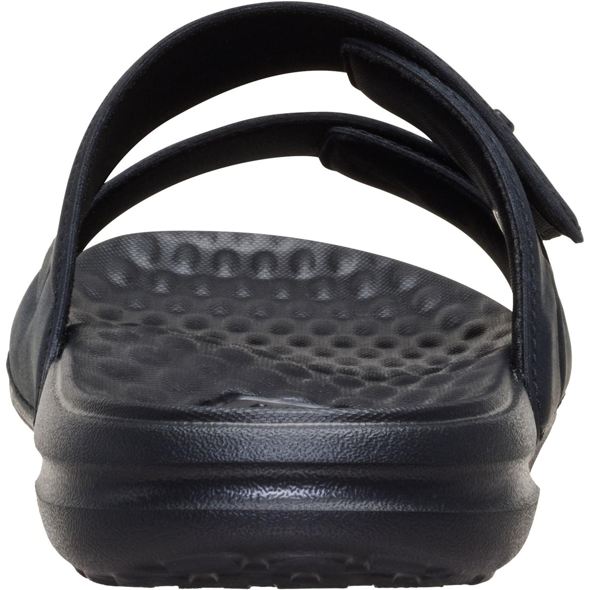 HEYDUDE Mens Wave 2 Strap Slide Black/Black