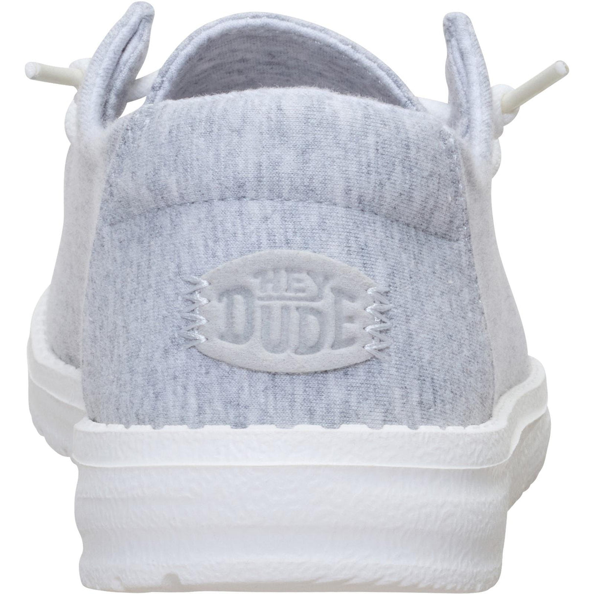 HEYDUDE Womens Wendy Stretch Jersey Light Grey