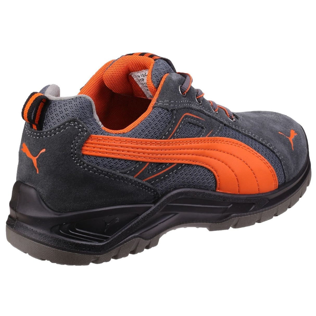 Puma Safety Mens Omni Flash Low Safety Trainer Orange