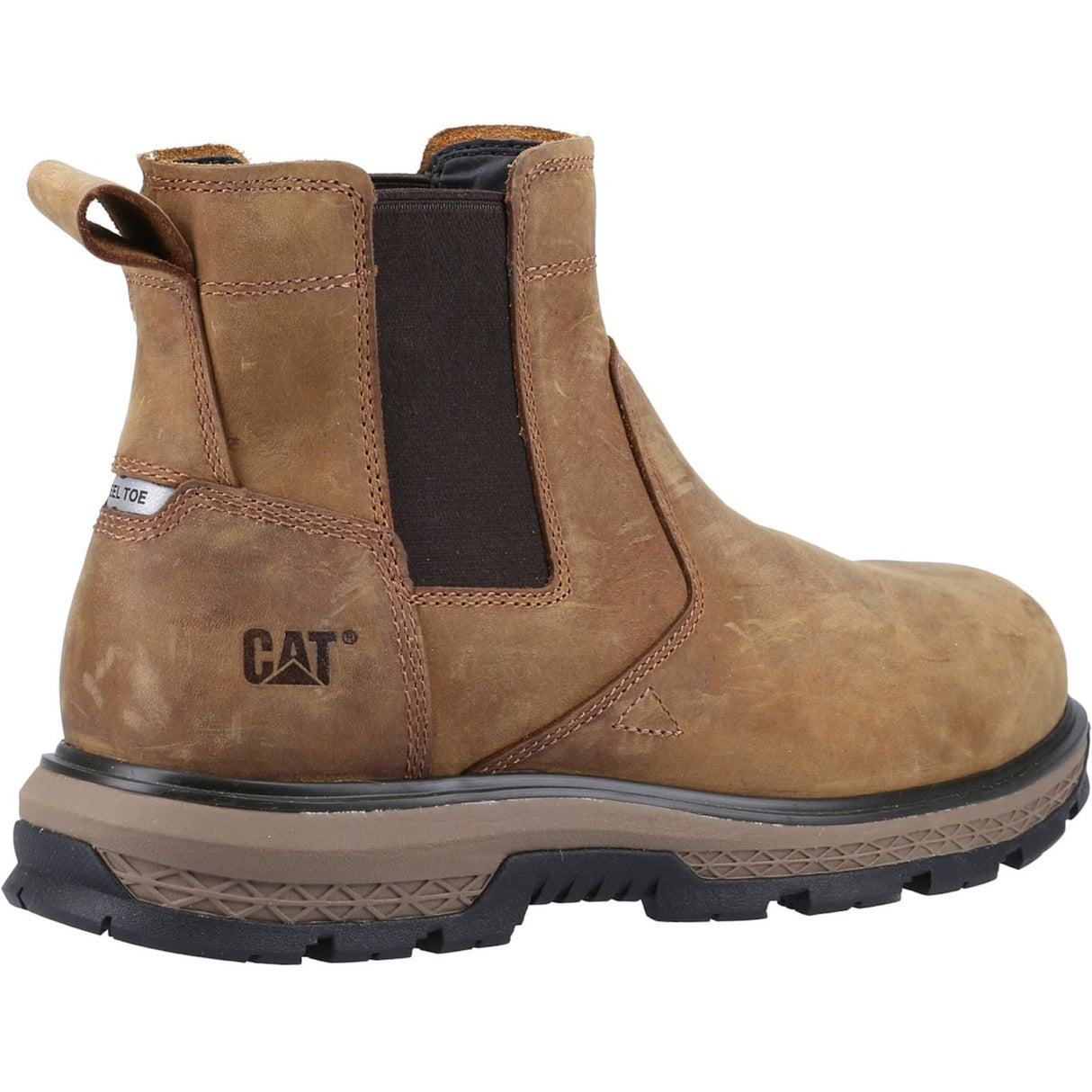 Caterpillar Mens Exposition Chelsea Safety Boot Pyramid