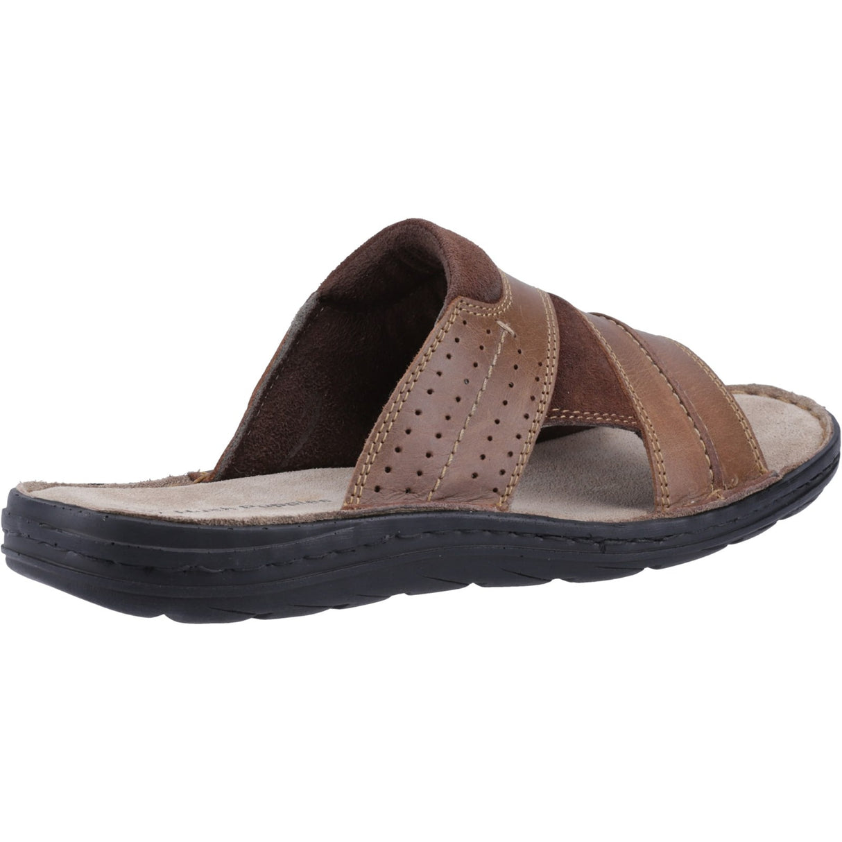 Hush Puppies Mens Archer Mule Sandal Tan